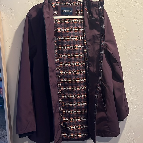 Pendleton Plum Purple Rain Jacket - Picture 12 of 15